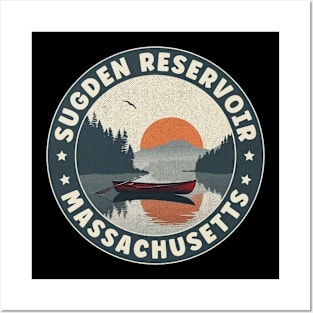 Sugden Reservoir Massachusetts Sunset Posters and Art